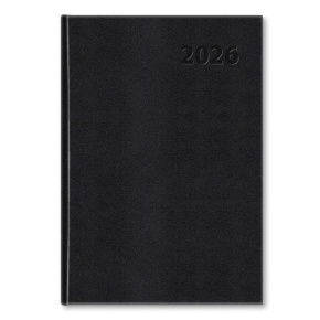 Diár 2026 týždenný B5 Manager - čierny