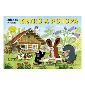 Omaľovánka A5 Akim - Krtko a potopa