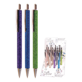 Pero guľôčkové SHINE (mix /cena 1ks) modrá náplň Pero guľôčkové SHINE (mix /cena 1ks) modrá náplň