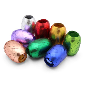 Stuha 5 mm x 10 m /vajíčko (mix 8 metalických, matných farieb) Stuha 5 mm x 10 m /vajíčko (mix 8 metalických, matných farieb)