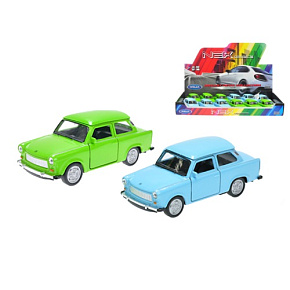 Trabant 11cm kov spätný chod 3farby 12ks v DBX