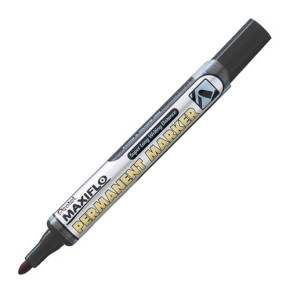 Pentel popisovač Permanent Maxiflo NLF50-A - čierny