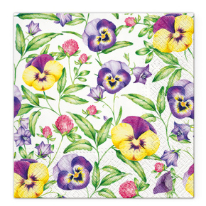 Obrúsky TaT 33x33cm Beautiful Pansies