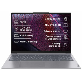 LENOVO NTB ThinkBook 16 G7 - Ryzen7 7735HS,16" WUXGA,16GB,1TBSSD,IRcam,W11H LENOVO NTB ThinkBook 16 G7 - Ryzen7 7735HS,16" WUXGA,16GB,1TBSSD,IRcam,W11H
