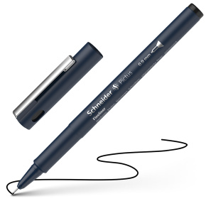 Fineliner Schneider Pictus 0.9 - čierna náplň