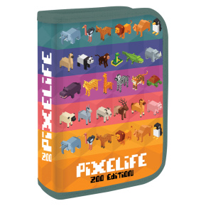 Peračník prázdny - 1 poschodový JUNIOR S8 - Pixelife Zoo Edition