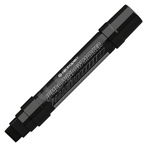 Popisovač kriedový CENTROPEN 9120 JUMBO - čierny na sklo