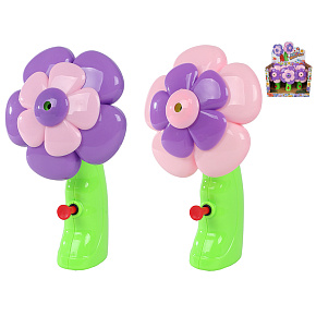 Vodná pištoľ kvetina 16cm 2farby 6ks v DBX