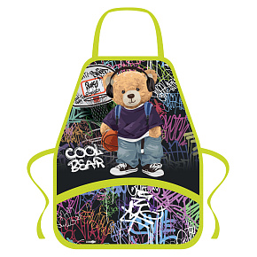 Zástera na výtvarnú výchovu JUNIOR S8 Cool Bear - medveď