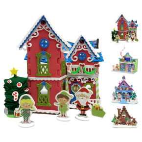 Vianočná stavebnica z penového materiálu (mix /cena 1 sada) Vianočná stavebnica z penového materiálu (mix /cena 1 sada)