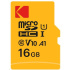 Kodak paměťová micro SD karta 16GB U1 V10 + adaptér