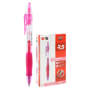 Pero gelové M&G R5 hrot 0,7 mm - ružová náplň Pero gelové M&G R5 hrot 0,7 mm - ružová náplň