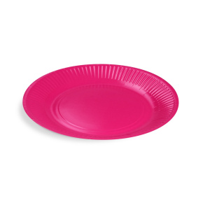 Papierový tanier (FSC Mix) fuchsia O23cm [10 ks]