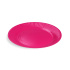 Papierový tanier (FSC Mix) fuchsia O23cm [10 ks]