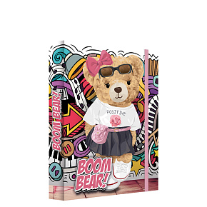 Box na zošity A5 Jumbo MAX JUNIOR S9 - Boom Bear - medveď
