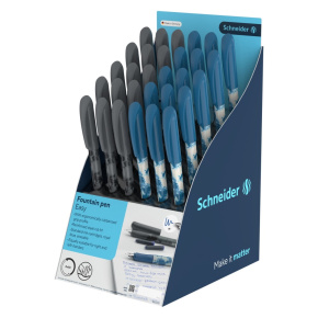 Pero plniace Schneider Easy 30 ks - modrá náplň