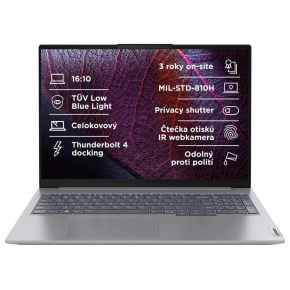 LENOVO NTB ThinkBook 16 G7 - Ultra7 155H,16" WUXGA,16GB,1TBSSD,FHD+IRcam,W11P LENOVO NTB ThinkBook 16 G7 - Ultra7 155H,16" WUXGA,16GB,1TBSSD,FHD+IRcam,W11P
