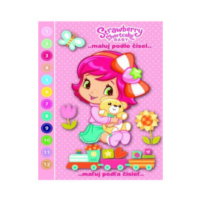 Omaľovanka A5 Akim - Maľuj podľa čísel - Strawberry baby