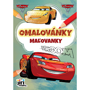 Omaľovanky JM A5 - Autá Omaľovanky JM A5 - Autá
