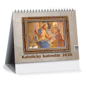 Kalendár stolový Katolícky 2026
