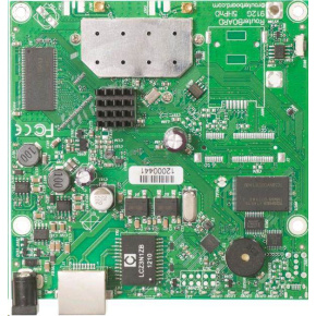 MikroTik RouterBOARD RB911G-5HPnD, 600MHz CPU, 32MB RAM, 1x LAN, integ. 5GHz Wi-Fi, vrátane. Licencia L3
