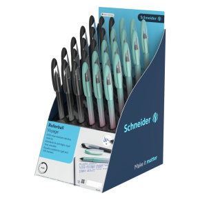 Prezentačný stojan Roller Schneider Voyage 30 ks - modrá náplň