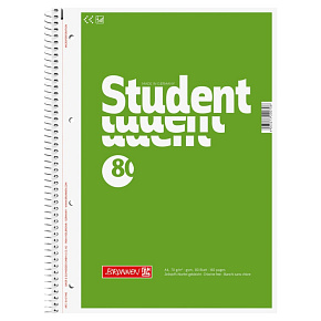 Blok A4 College s bočnou špirálou, čistý, 80 listov, 70g /m2 Blok A4 College s bočnou špirálou, čistý, 80 listov, 70g /m2