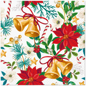 Obrúsky PAW L 33x33cm Botanical Noel