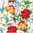 Obrúsky PAW L 33x33cm Botanical Noel
