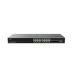Grandstream GWN7812P Layer 3 Managed Network PoE Switch  16 portů / 4 SFP+