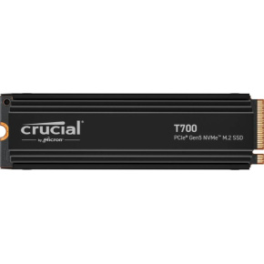CRUCIAL SSD 4TB T700, M.2 2280, PCIe Gen5x4, R:12400/W:11800MB/s, Heatsink CRUCIAL SSD 4TB T700, M.2 2280, PCIe Gen5x4, R:12400/W:11800MB/s, Heatsink