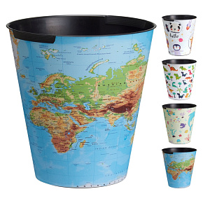 Odpadkový kôš plastový 10 L (4 dizajny /cena 1ks)