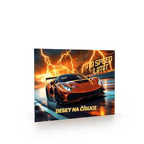 Dosky na číslice Auto 2