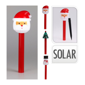 Solárna lampa s vianočnou figúrkou, mix/1ks Solárna lampa s vianočnou figúrkou, mix/1ks