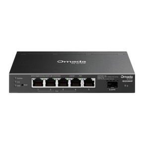 TP-Link OMADA switch SG2206MP (5xGbE,1xSFP,4xPoE+,63W,fanless) TP-Link OMADA switch SG2206MP (5xGbE,1xSFP,4xPoE+,63W,fanless)