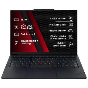 LENOVO NTB ThinkPad E14 G7 - Ultra5 226V,14" 2.8K 120Hz,16GB,512SSD,FHD+IRcam,W11P