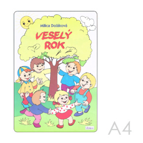 Omaľovanka A4 Litera - Veselý rok