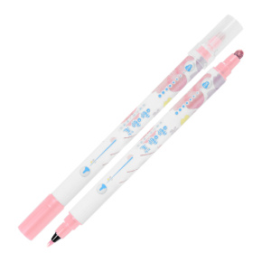 Obojstranný popisovač M&G v pere Sakura - Pastel, svetlo-ružový