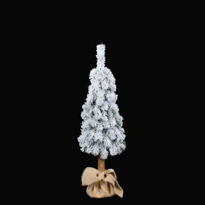 Stromček vianočný - Smrek horský, zasnežený 120 cm