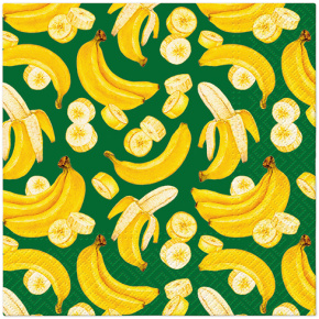 Obrúsky PAW L 33x33cm Banana Fever
