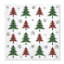 Obrúsky PAW L 33x33cm Christmas Tree Check (red and green)