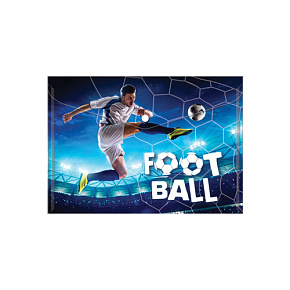 Obal PP s patentkou A5, Football 2 - Futbal