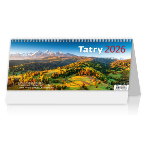 Stolový kalendár 2026 Tatry