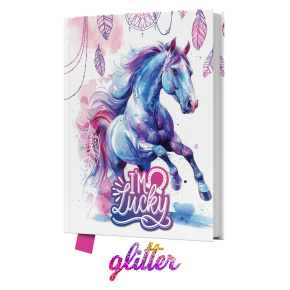 Pamätník JUNIOR 14x18 cm, 80 list. čistý - I´m Lucky Pamätník JUNIOR 14x18 cm, 80 list. čistý - I´m Lucky
