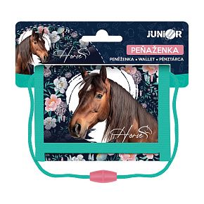 Detská textilná peňaženka JUNIOR S8 Horse - kôň