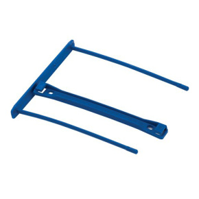 Archívna spona, plastová, modrá, 100 mm, FELLOWES (50ks)