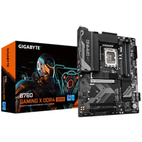 GIGABYTE MB Sc LGA1700 B760 GAMING X D4 GEN5, Intel B760, 1xHDMI, 1xDP, 4xDDR4, ATX GIGABYTE MB Sc LGA1700 B760 GAMING X D4 GEN5, Intel B760, 1xHDMI, 1xDP, 4xDDR4, ATX