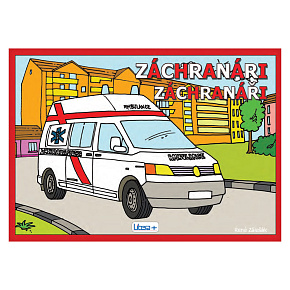 Omaľovanka A5 Litera - Záchranári