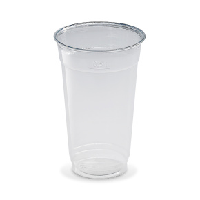 Pohár z PET 0,5 l  50ks
