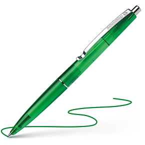 Pero guľôčkové Schneider K20 Icy Colours - zelená náplň